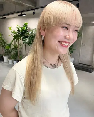 カラー 似合わせカットカラー 👩MINAのヘアスタイル