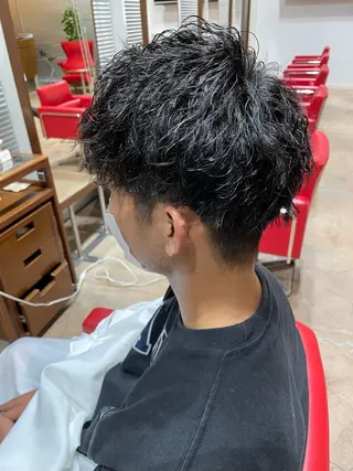 ショート パーマ Unite 齊藤のヘアスタイル