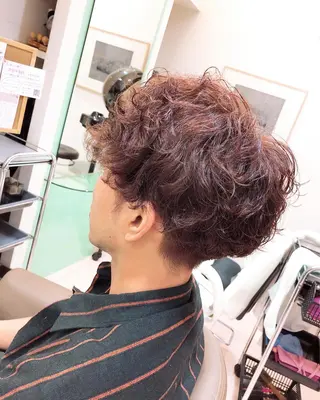 ショート メンズ TIARA minoriのヘアスタイル