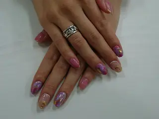 ショート ネイル ミディアム nail salon Blancのネイルデザイン