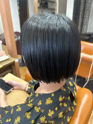 ミディアム カラー 美容室 Jフィドルファドル所属・わきた かずなのヘアスタイル