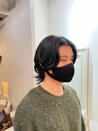 パーマ メンズ メイクス表参道所属・ショート/ボブ 矢野湧也のヘアスタイル