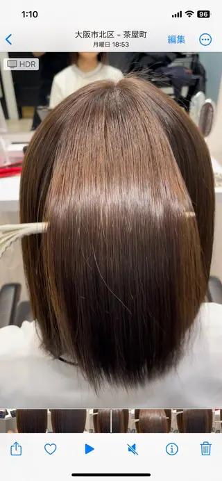 ショート カラー SALOWIN梅田　　サロウィン所属・縮毛•酸性矯正特化/ 美髪•髪質改善/KJのヘアスタイル