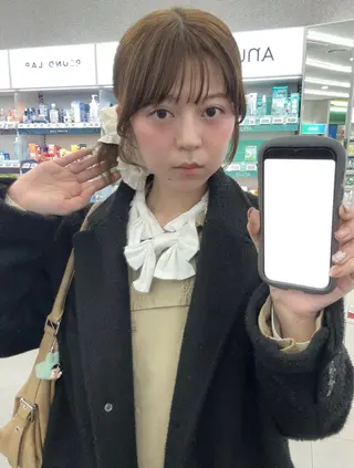 ミディアム カラー riria/ボブ /ブラウンカラー🎀のヘアスタイル