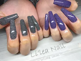 ロング Li'leaNail AINAのネイルデザイン
