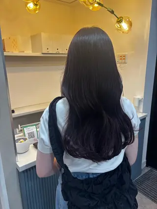 ロング 韓国スタイル Akiraのヘアスタイル