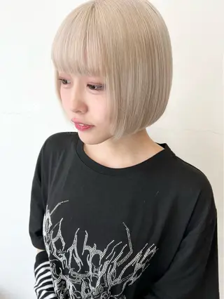 ミディアム カラー HARU//原宿🤍 リピート率NO.1のヘアスタイル