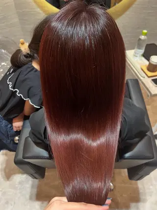 セミロング カラー tuuli甘木 Misakiのヘアスタイル