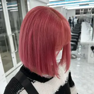 ミディアム カラー ダブルカラー 韓国ヘアKYONのヘアスタイル