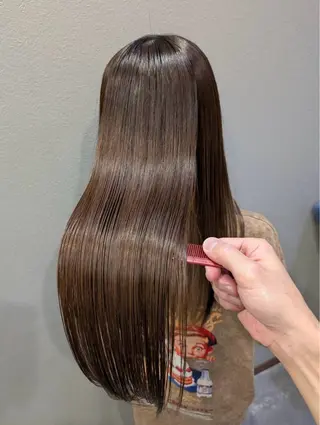 ロング サクマ マナミ🎀のヘアスタイル