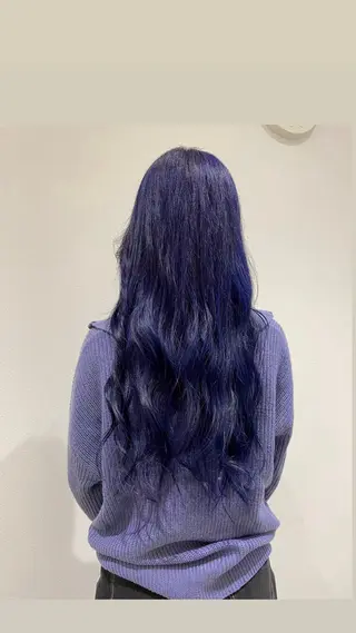 ロング カラー 透明感カラー🦋艶髪 イヴカ💙のヘアスタイル