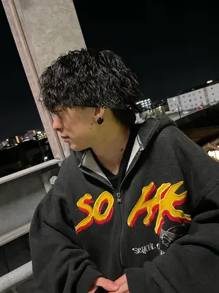 パーマ メンズ ABEY LEVRAI所属・Miyabi.💋 ABEYLEVRAIのヘアスタイル