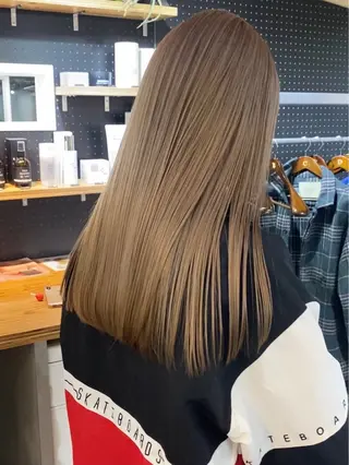 ロング カラー 🫐寒色系カラー 🫐ヤマナカリリカのヘアスタイル