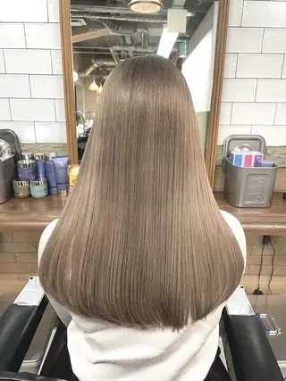 ロング メリケンビューティーパーラー所属・CHIHIRO メリケンビューティーのヘアスタイル