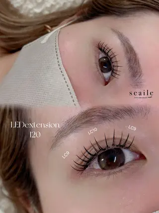 マツエク・マツパ eyelash ☺︎ 【seaile】のマツエク・マツパデザイン