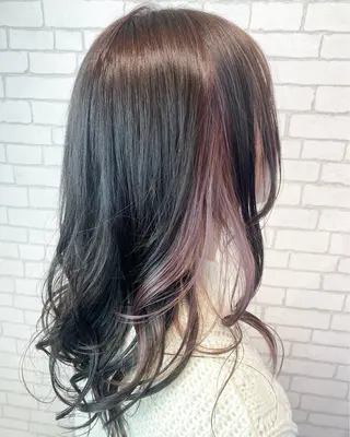 セミロング 中谷 明日香のヘアスタイル