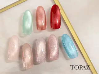 ネイル TOPAZ恵比寿所属・Tsuno Nagisaのネイルデザイン