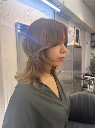 ミディアム undercurrent (アンダーカレント)所属・Nakano Hajimeのヘアスタイル