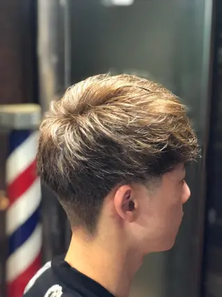 ショート カラー メンズ 【店長】福田 健人のヘアスタイル