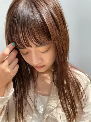 ロング SALT WATER  恵比寿所属・SALTWATER AYARIのヘアスタイル