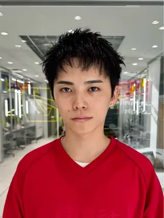 ショート メンズ 増井 歩夢のヘアスタイル