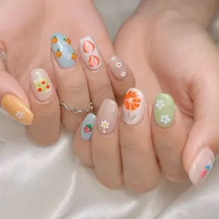 ネイル junna 金山.東別院.上前津のネイルデザイン