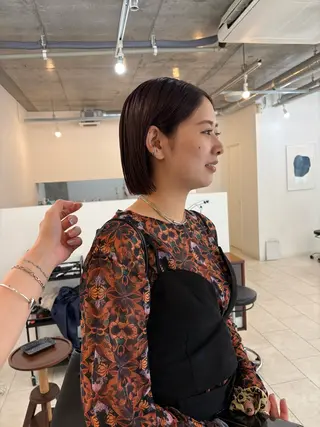 ショート カラー NOUN所属・eri kinjoのヘアスタイル