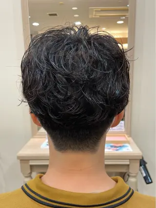 ショート パーマ メンズ メンズパーマ🌀/ 中村郁未のヘアスタイル