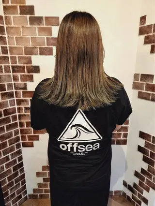 セミロング 高口 小春のヘアスタイル