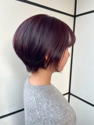 ショート 大西成那WILLOW 京橋/アシスタントのヘアスタイル
