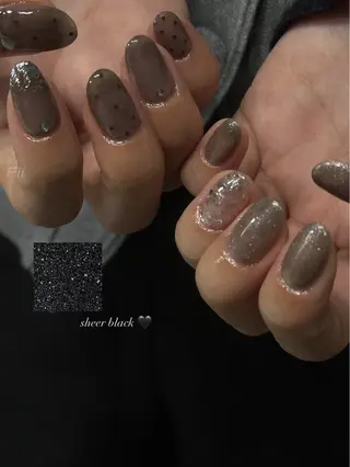 ネイル 𝐅𝐢𝐢【本町/ ネイル】Miho💜のネイルデザイン