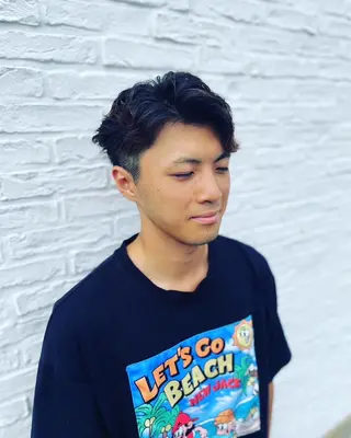 メンズ LoRE hair coordinate 京都駅前店所属・島田 龍生のヘアスタイル