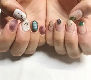 ネイル nail salon en familleのネイルデザイン