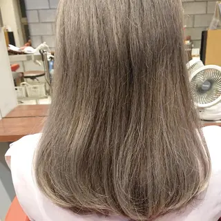 セミロング 真光 龍治のヘアスタイル