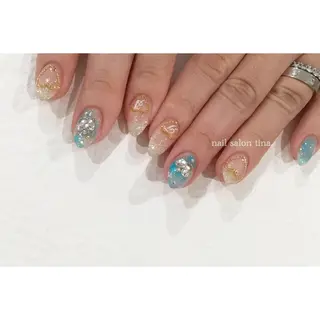 キッズ ネイル nail salon tina.所属・中山 はづきのネイルデザイン