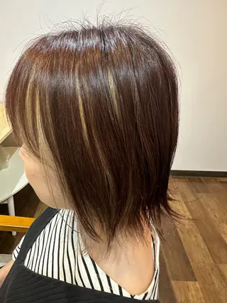 カラー 佐々木 あやかのヘアスタイル