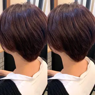 ショート カラー darts所属・髪質改善･烏丸💠 KAREN💠のヘアスタイル
