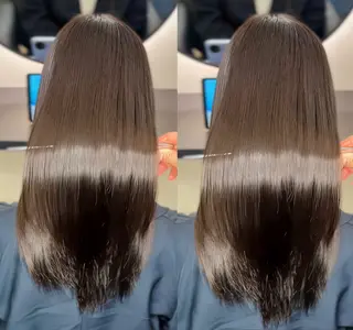 ロング カラー 新宿/髪質改善/ 縮毛矯正/松永ゆいのヘアスタイル