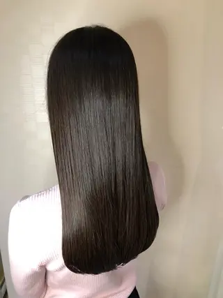 ロング ⚪️髪質改善 縮毛 店長 コウ⚪️のヘアスタイル