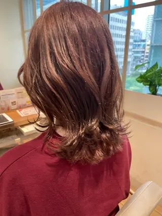 ミディアム ETOWA shinjuku所属・小顔似合わせ提案/ レイヤー/川澄かずまのヘアスタイル