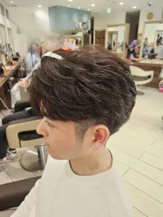 メンズ パーマ パーマ/縮毛矯正/ 韓国ヘア/副店長和田のヘアスタイル