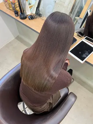 ロング RUI⚪️艶髪 ⚪️髪質改善のヘアスタイル