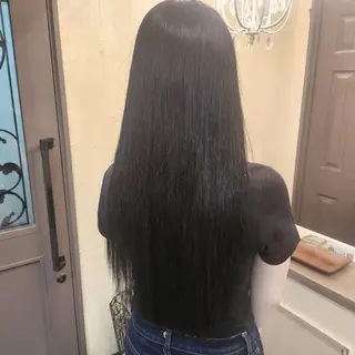 ロング ヘアアレンジ MagicMush ✴︎シールエクステのヘアスタイル