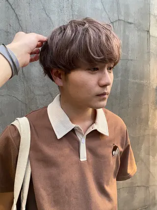 ショート カラー メンズ ニュアンスデザイン/ SHOUTOのヘアスタイル