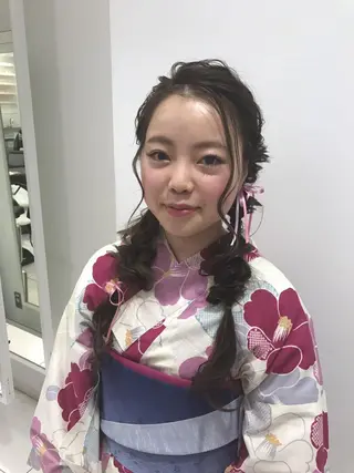 ミディアム 似合わせ艶髪カラー ❤️ハダユミのヘアスタイル