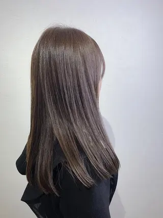 ロング カラー _WHITE 天神店 YUMEKA🐻のヘアスタイル