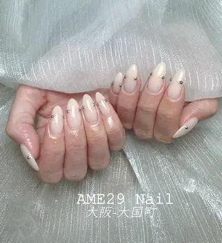 ロング AME29 Nail ネイルサロンのネイルデザイン