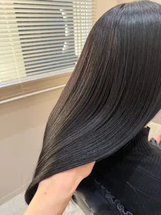 セミロング 🥇ブリーチ無し 透明感🥇佐藤のヘアスタイル