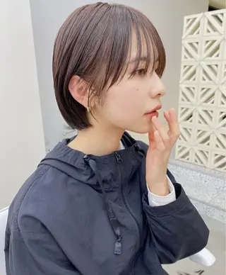 ショート カラー urara/ショート /透明感カラーのヘアスタイル