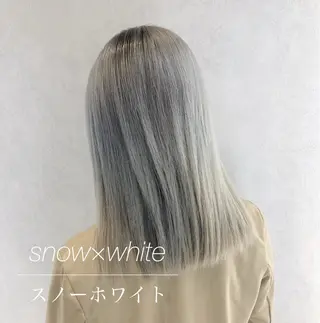 セミロング カラー 代表/七瀬/ギャル/ シールエクステ/渋谷のヘアスタイル